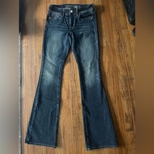 American Eagle Super Stretch Kick Boot Jeans
